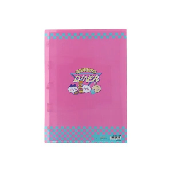 Chiikawa Lunch 5-Piece Die-Cut Clear File