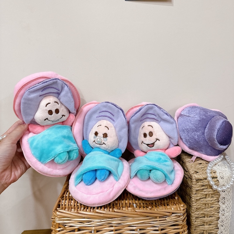 《12024》牡蠣寶寶貝殼款毛絨吊飾