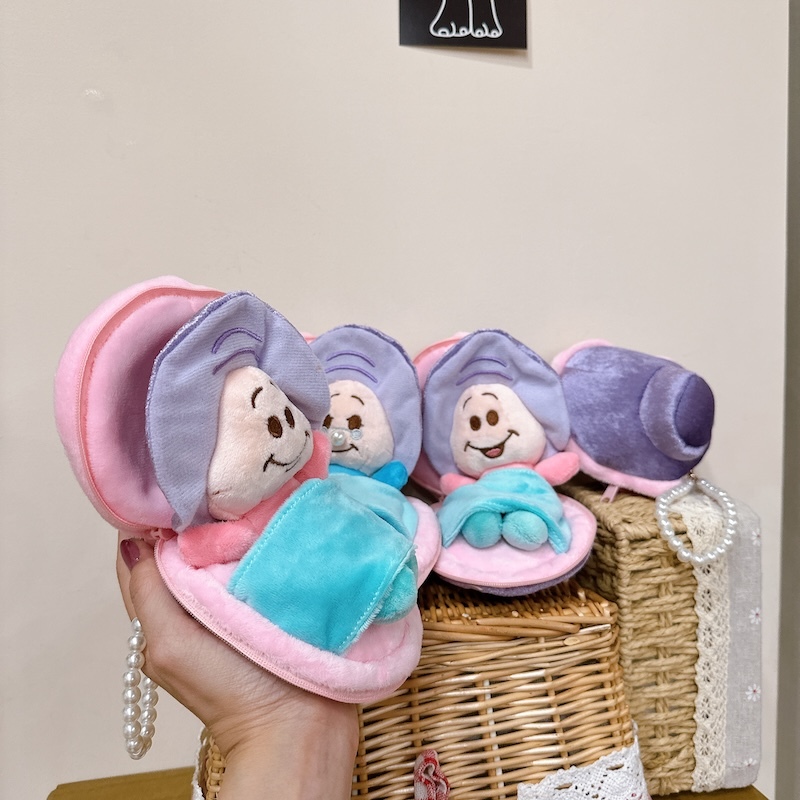 《12024》牡蠣寶寶貝殼款毛絨吊飾