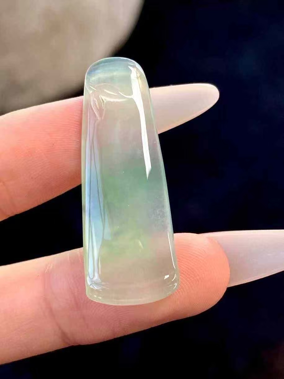 11264014 翡翠冰種晴水無事牌吊墜