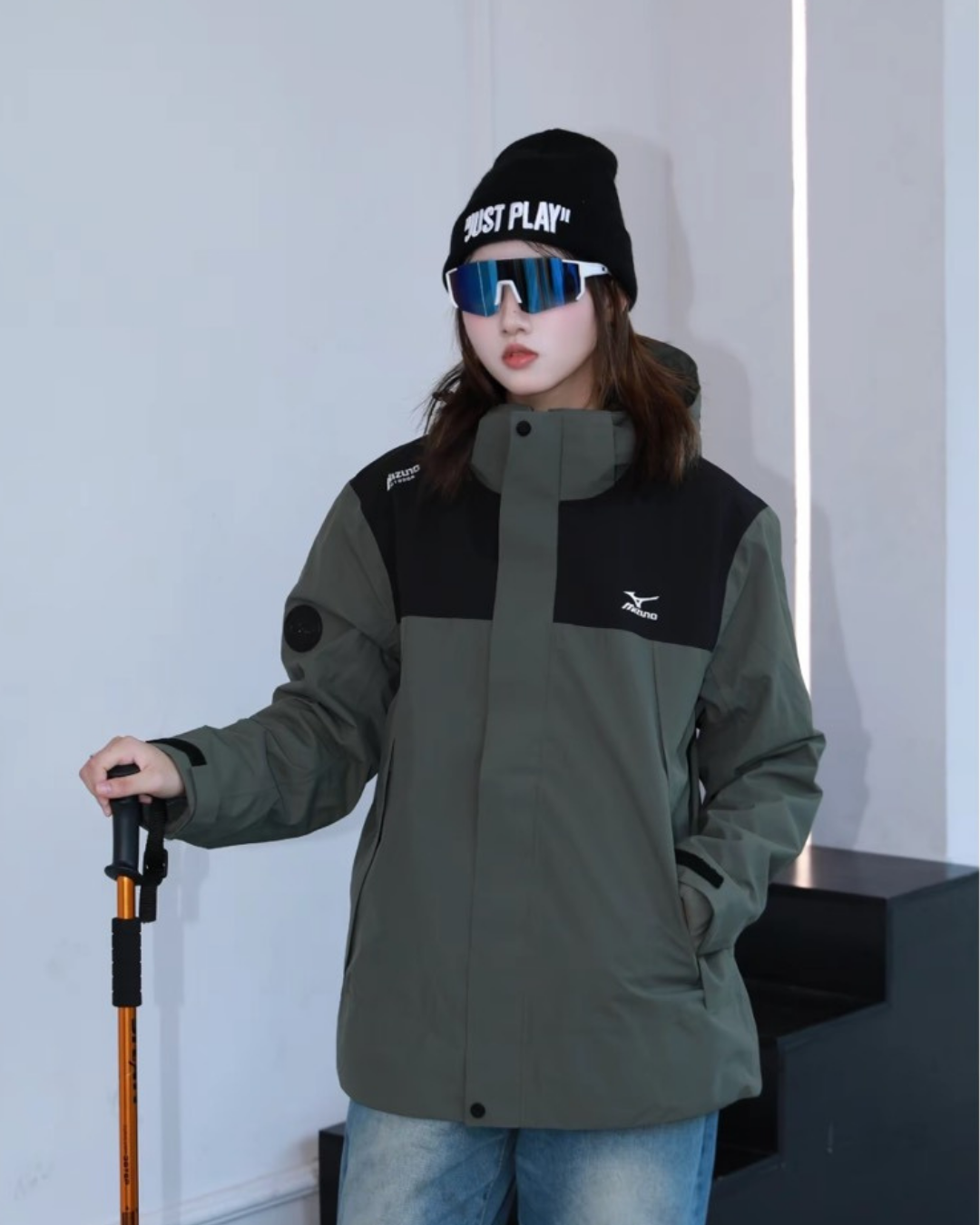 "代購" MIZUNO 美津濃 戶外 三合一 連帽衝鋒外套