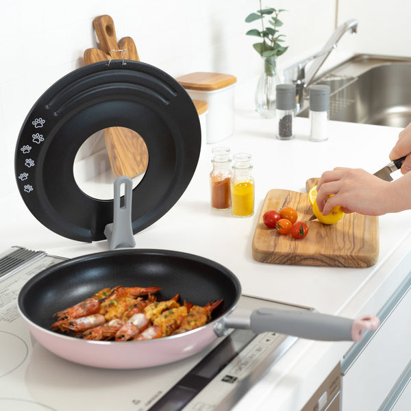 日本喵喵可直立式通用鍋蓋(18-22cm/24-28cm適用)
