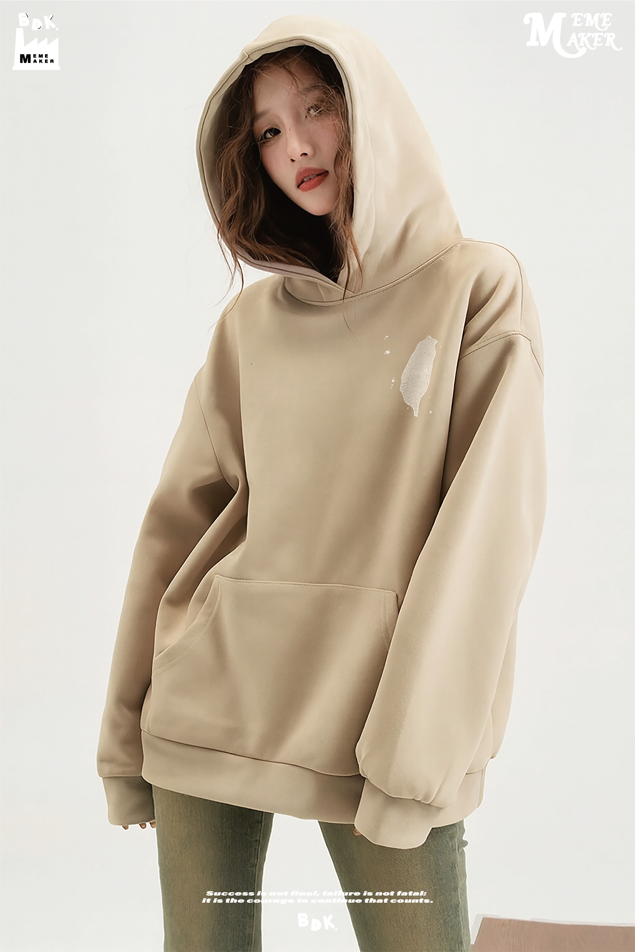 BDK.製造 - 指紋臺灣 - 帽T〈BDK2528〉