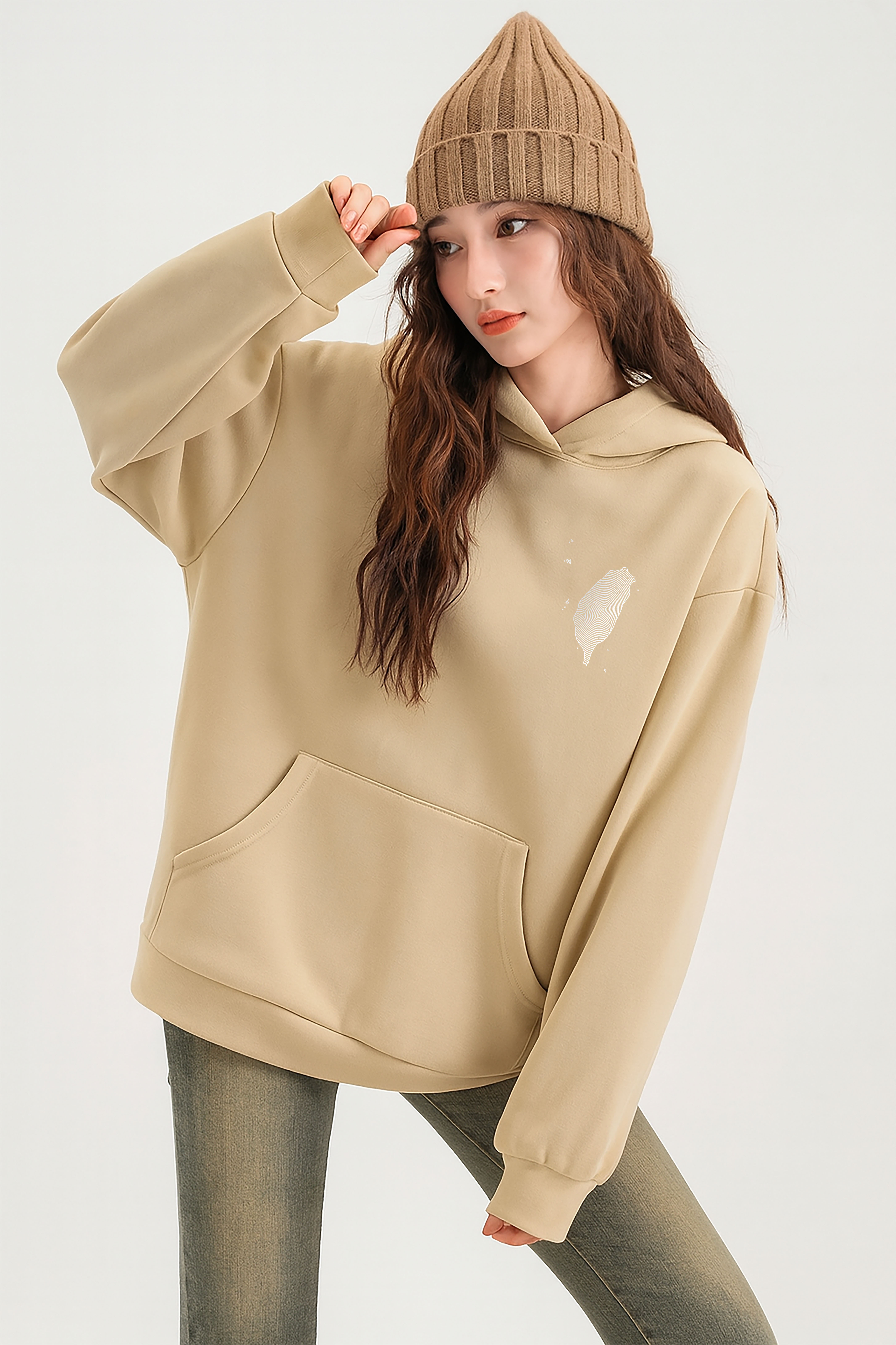 BDK.製造 - 指紋臺灣 - 帽T〈BDK2528〉