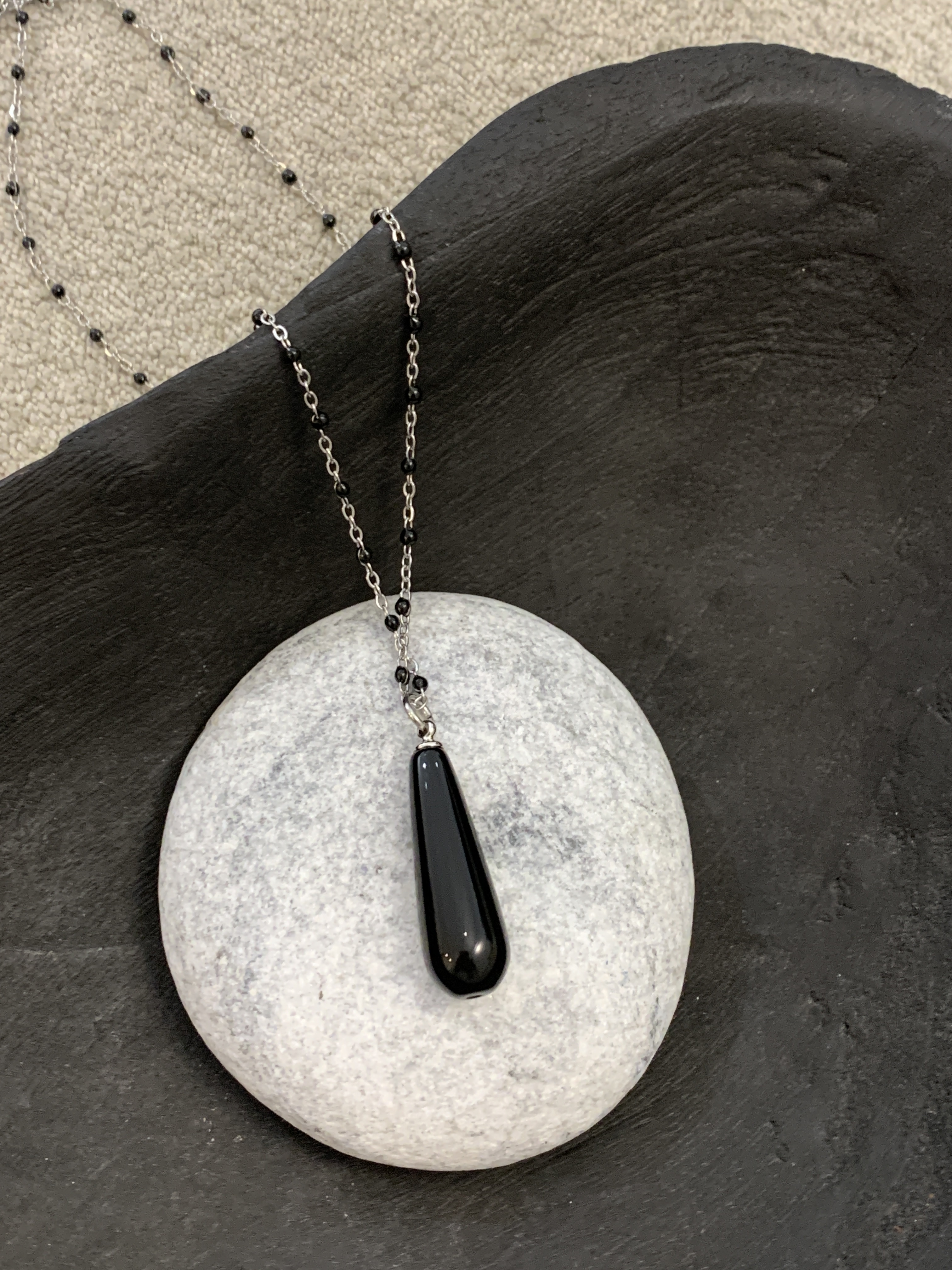 水滴吊墜項鍊