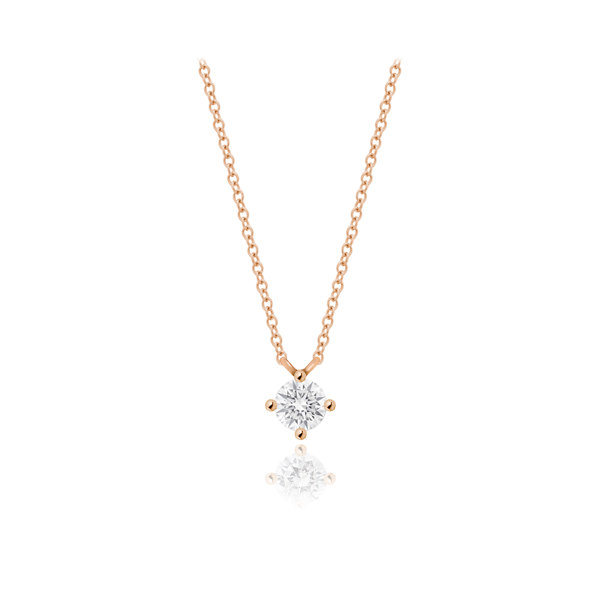 【限量】經典單鑽項鍊 (現貨)