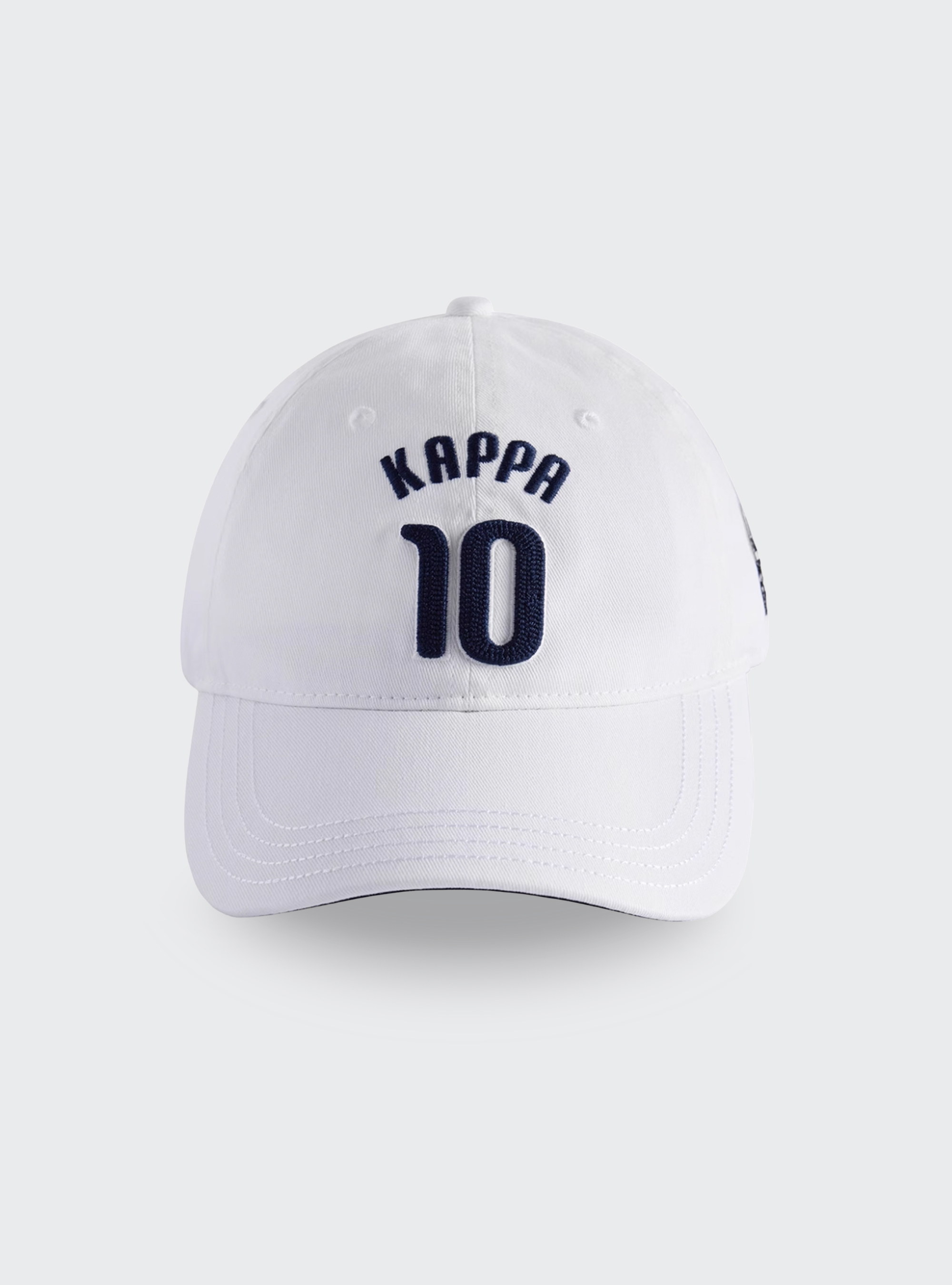 數字刺繡棒球帽(白色）