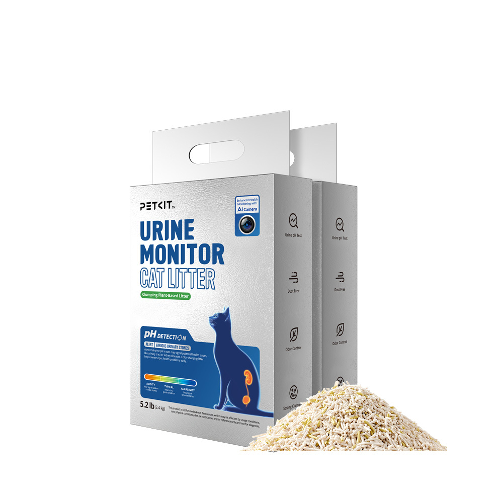 pH尿檢植物貓砂 2.4kg (2入裝/箱)