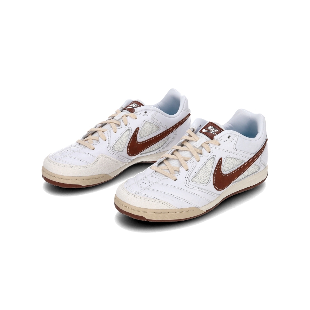 Nike Gato 男鞋 白棕色 透氣 皮革 膠底 復古 足球鞋 休閒鞋 IM6669-120