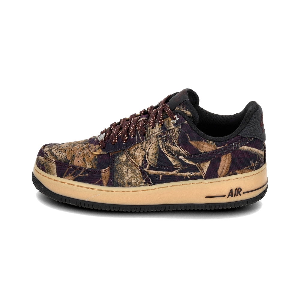 Nike Air Force 1 Realtree 男鞋 黑棕色 迷彩 枯枝 落葉 膠底 休閒鞋 IH1221-900