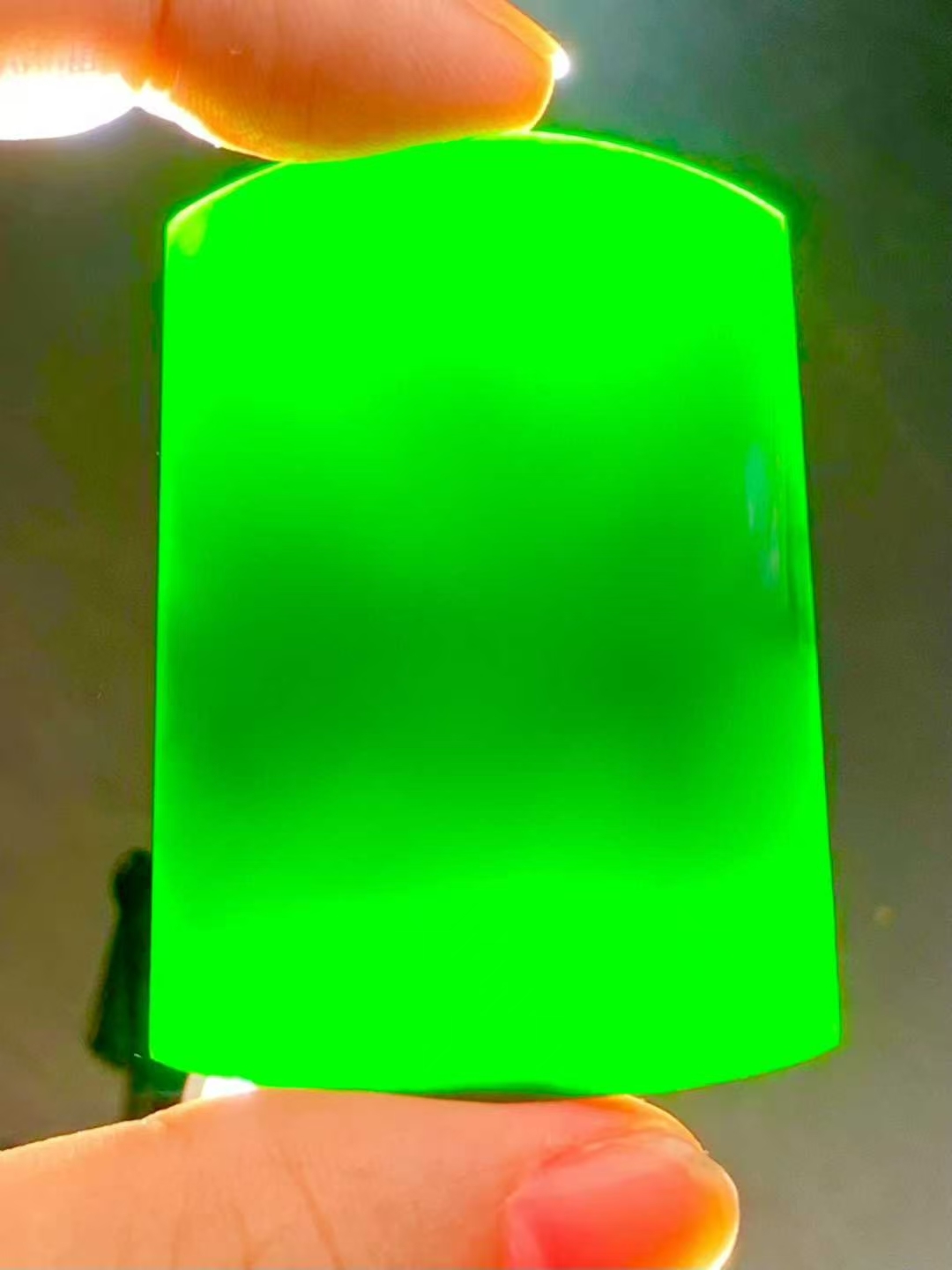 11265947 翡翠墨翠平安無事牌