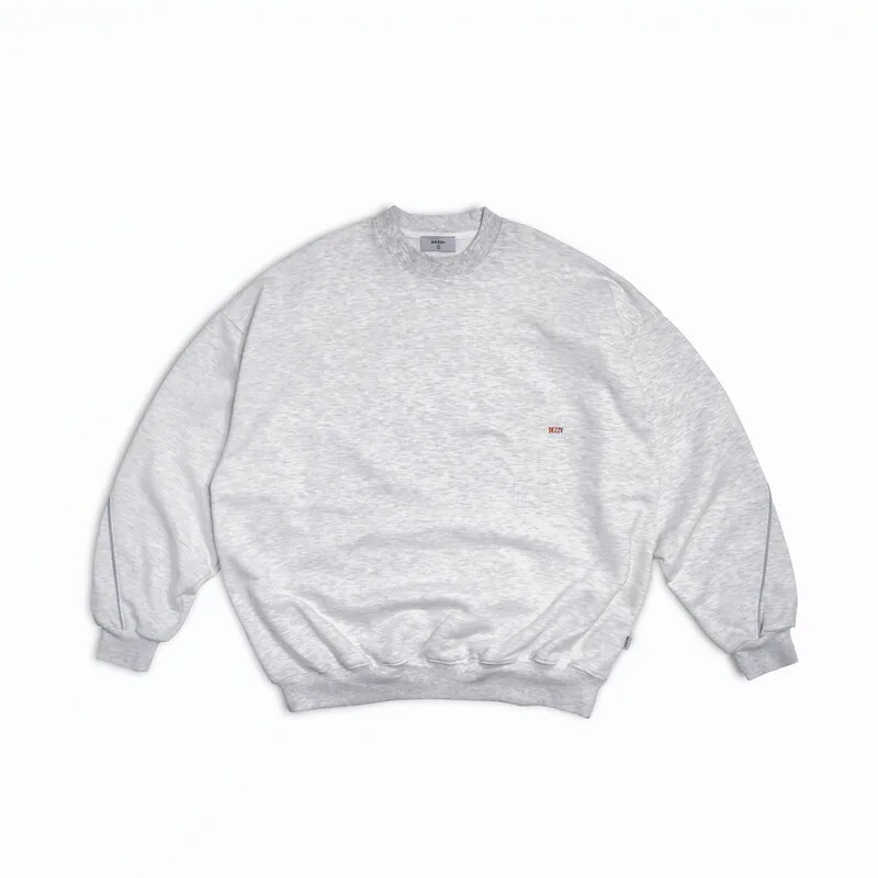 Dezzy.® 3M 反光線條寬版衛衣 – 雪白