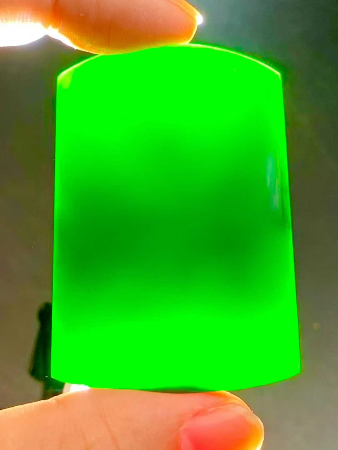 翡翠墨翠平安無事牌,天然翡翠A玉, 緬甸玉, Jade, Jadeite