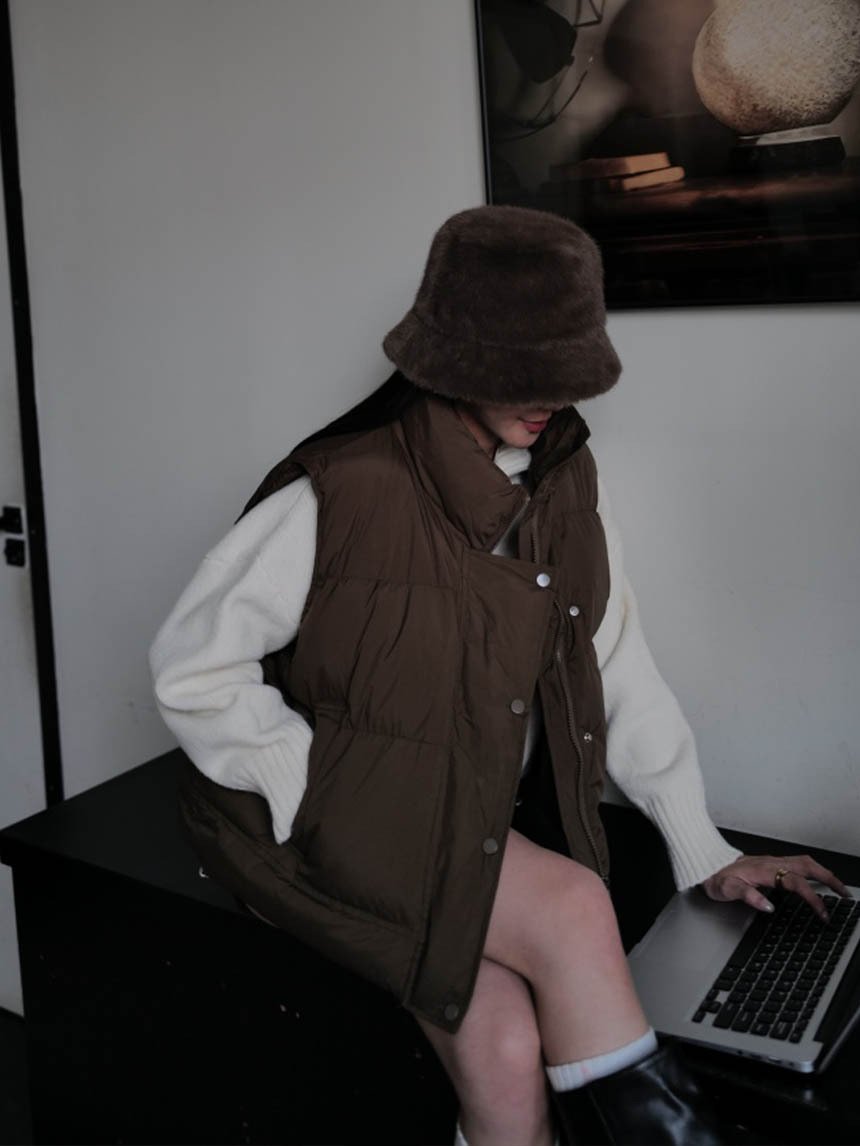 鋪棉麵包背心*3色