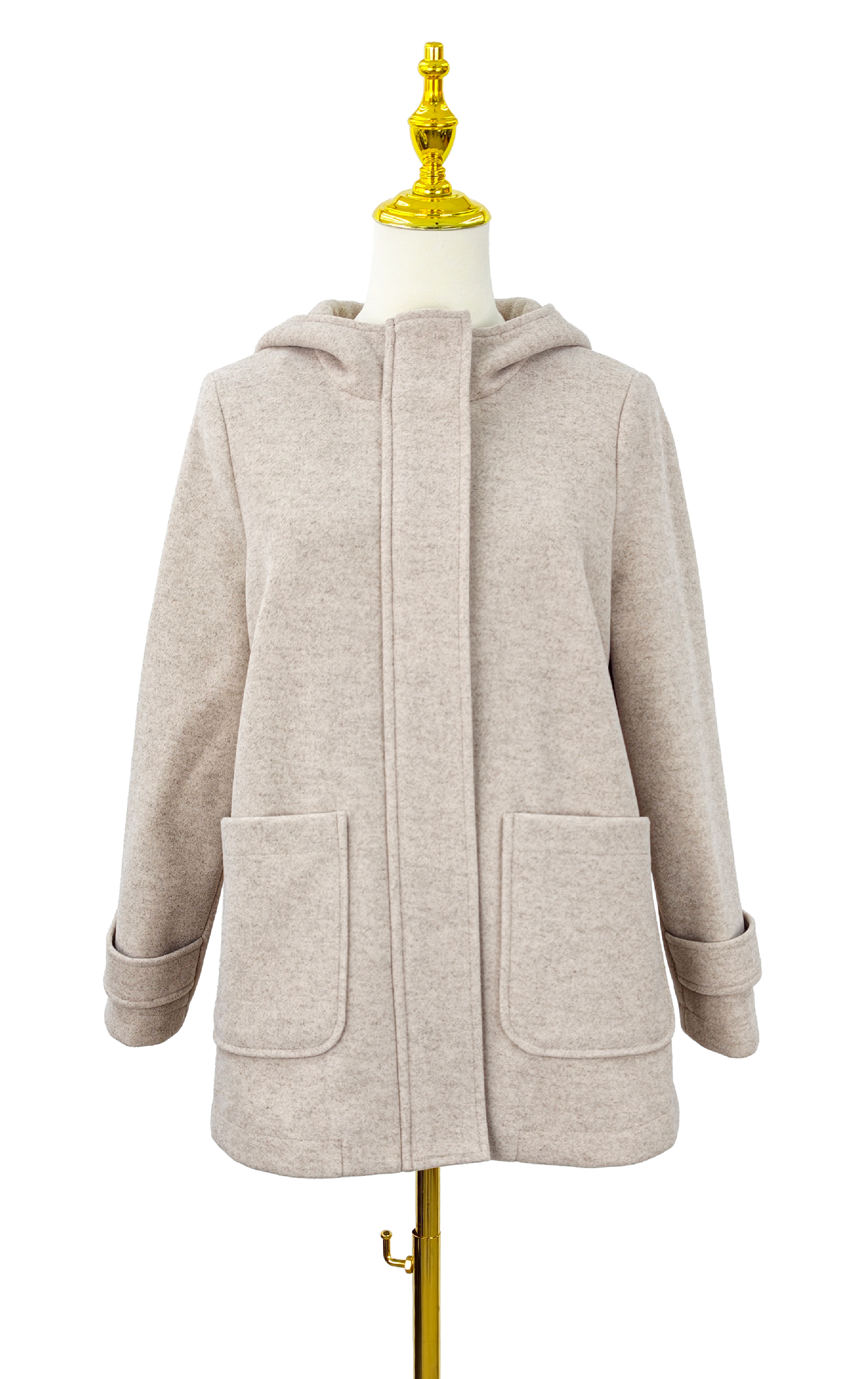 絨面連帽外套 JK0936