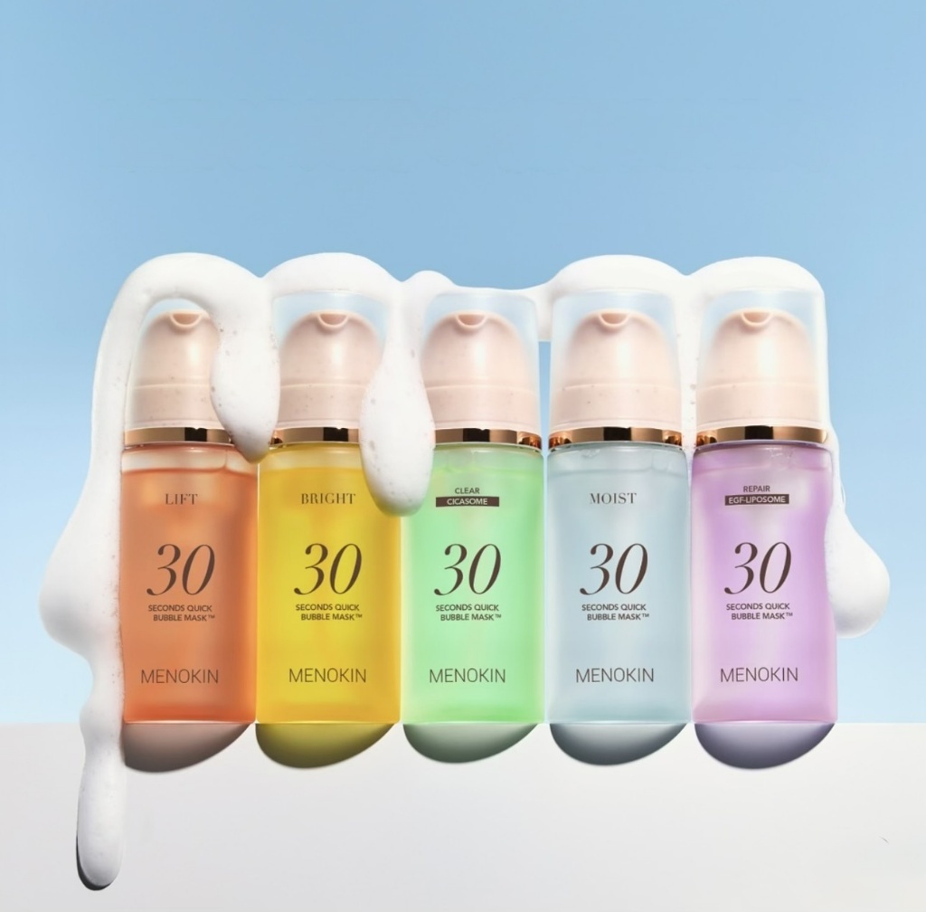 (預購商品)  韓國Ｍenoki 30秒快速泡泡面膜95ml
