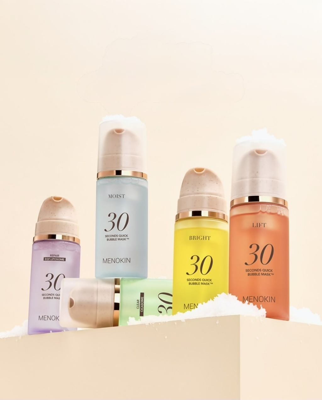 (預購商品)  韓國Ｍenoki 30秒快速泡泡面膜95ml