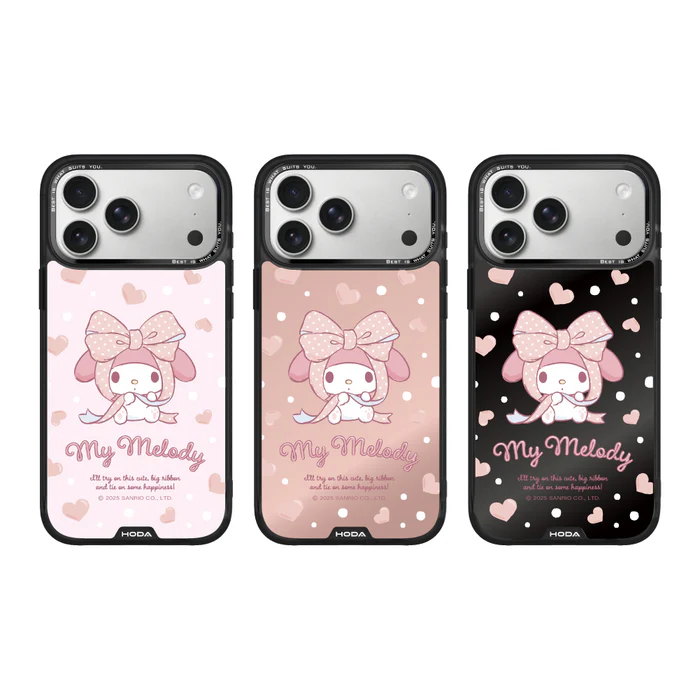 iPhone 17 / 16】My Melody Ribbon Protective Case