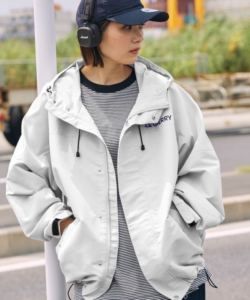 GERRY 美國百年登山品牌 防潑水 Logo 拉鍊 登山 夾克 外套 四色 黑/淺灰/黑灰/棕奶