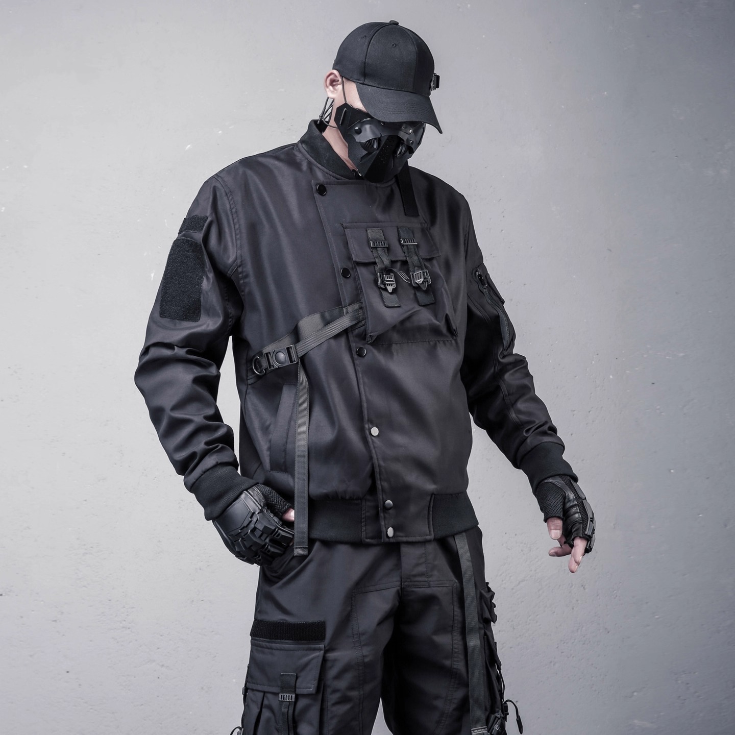 𝙏𝙀𝘾𝙃𝙒𝙀𝘼𝙍 重工機能大口袋飛行員夾克