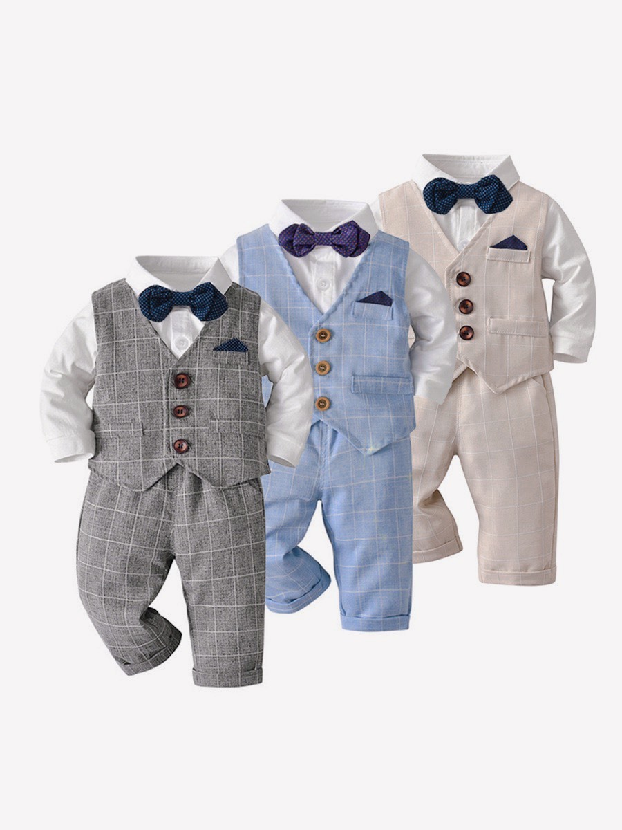 紳士套裝三件組