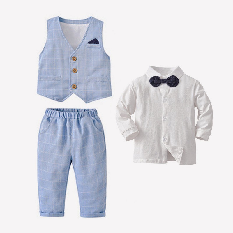 紳士套裝三件組