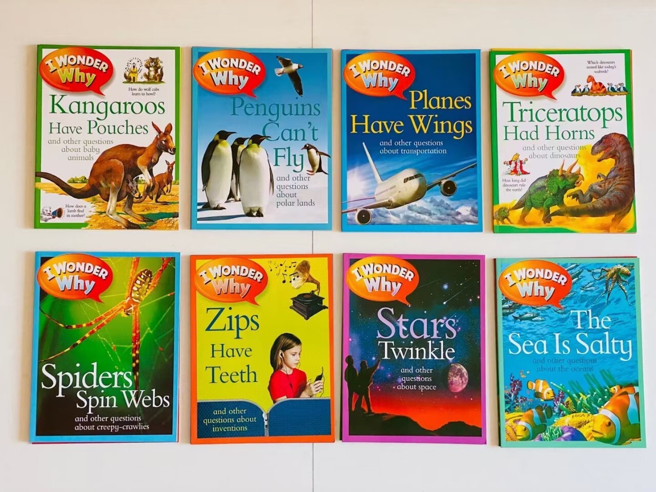 I Wonder Why Collection 25 Books Set (NO QR CODE incl.)