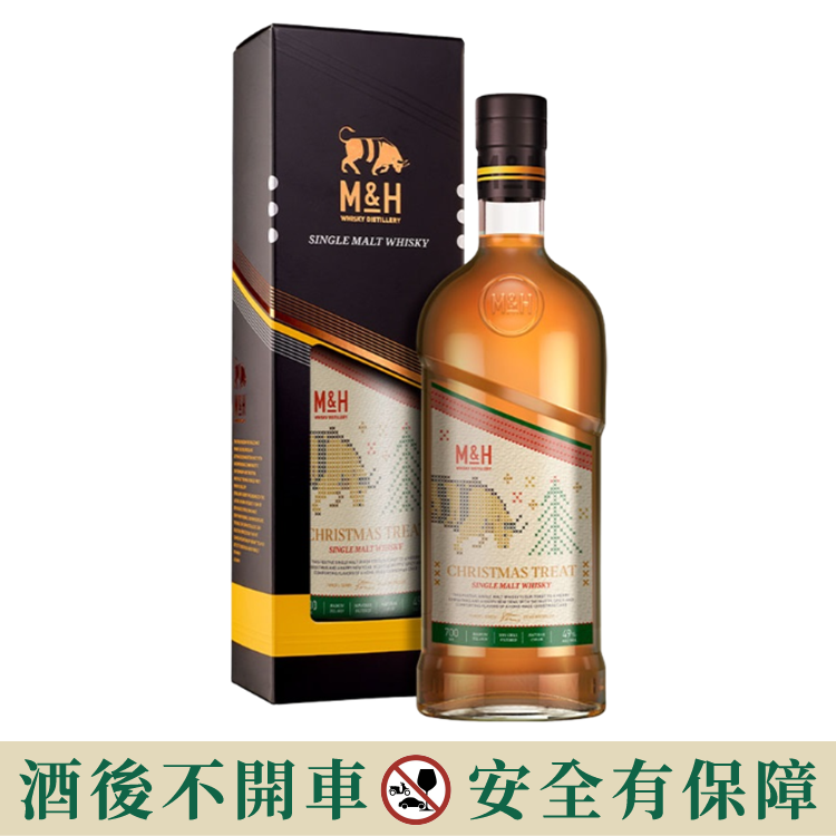 M&H 奶與蜜 聖誕點心限量版單一麥芽威士忌