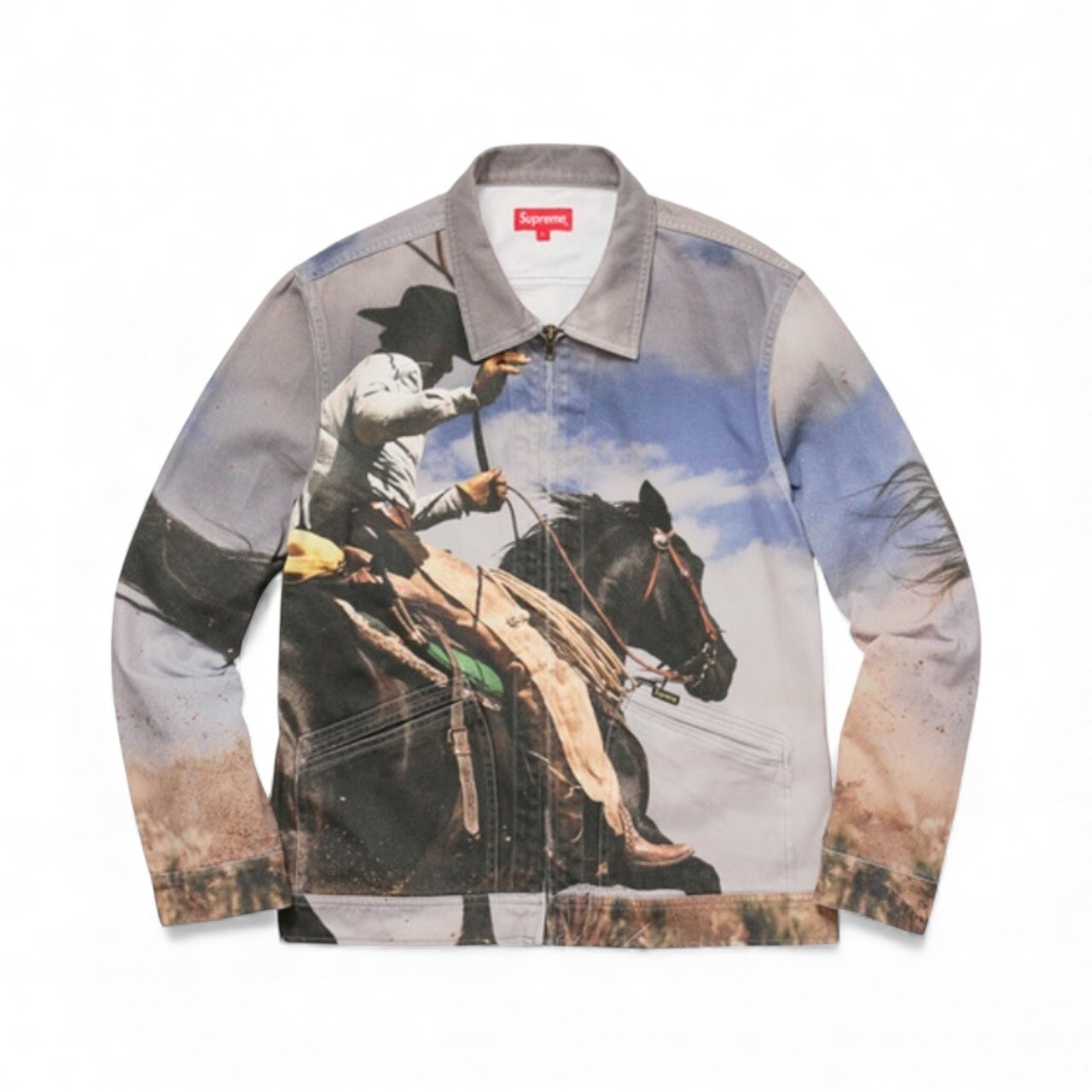 SUPREME 17SS COWBOY DENIM WORK JACKET FULL SIZE