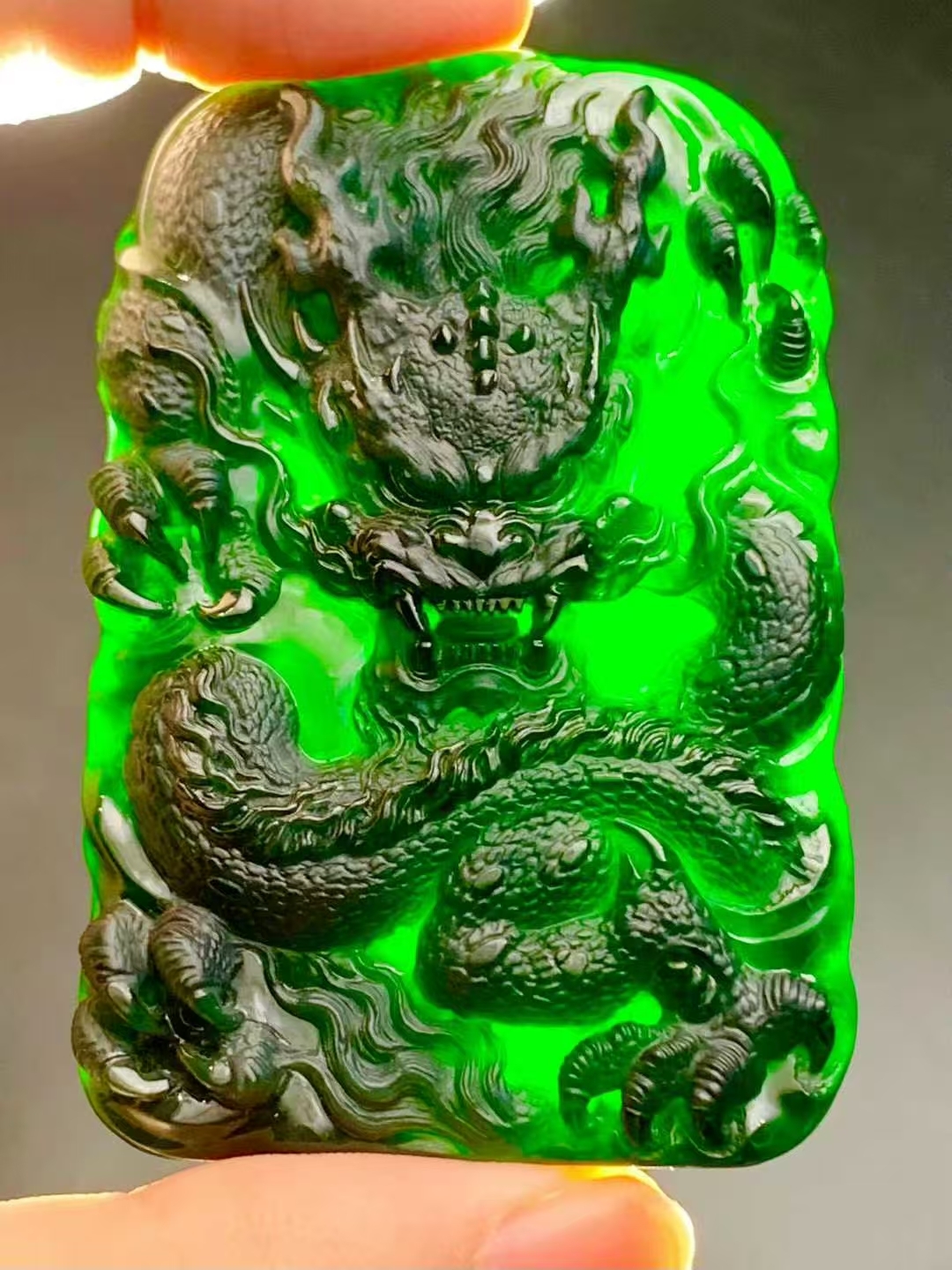 11265951 翡翠墨翠龍騰四海