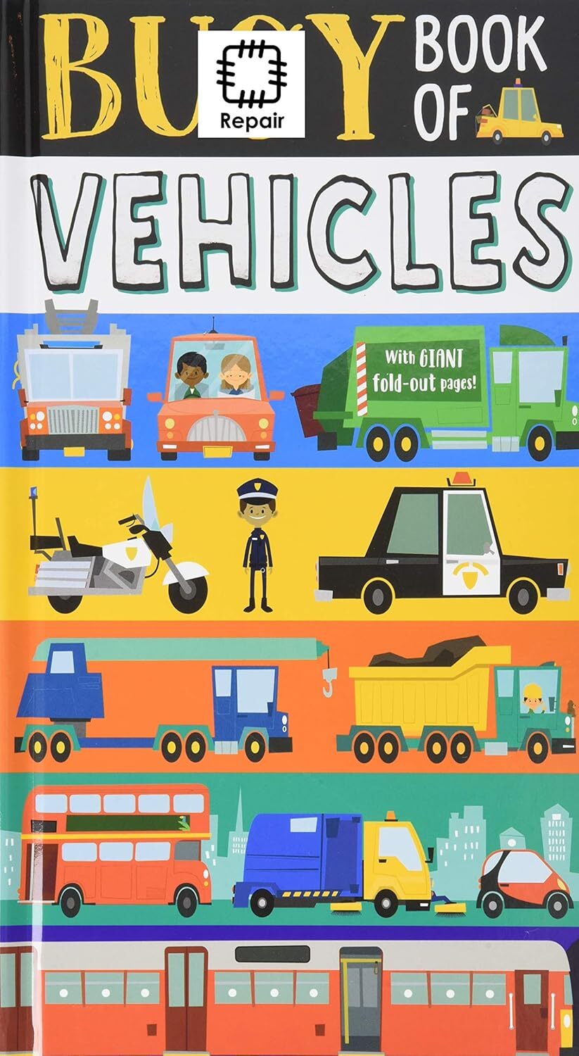 Busy Book of Vehicles (Board book)
