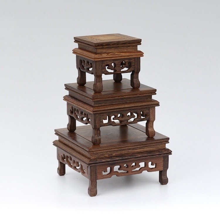 雞翅木四方木架