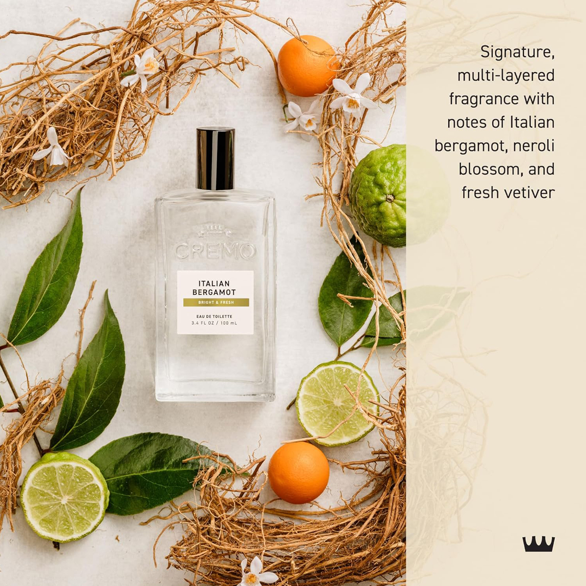 美國 Cremo - 義大利佛手柑 男性古龍香水