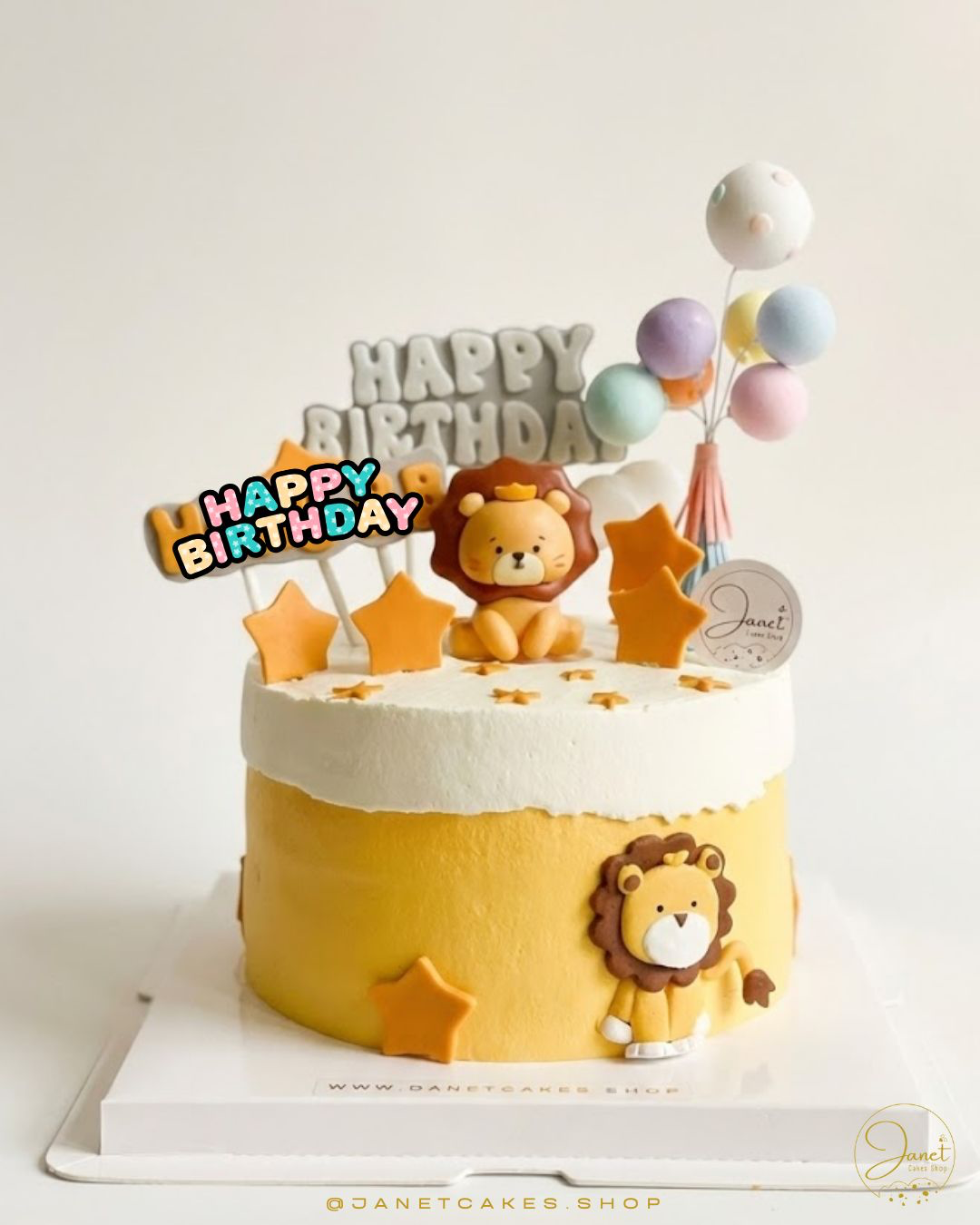 小獅子生日王國蛋糕(6吋)