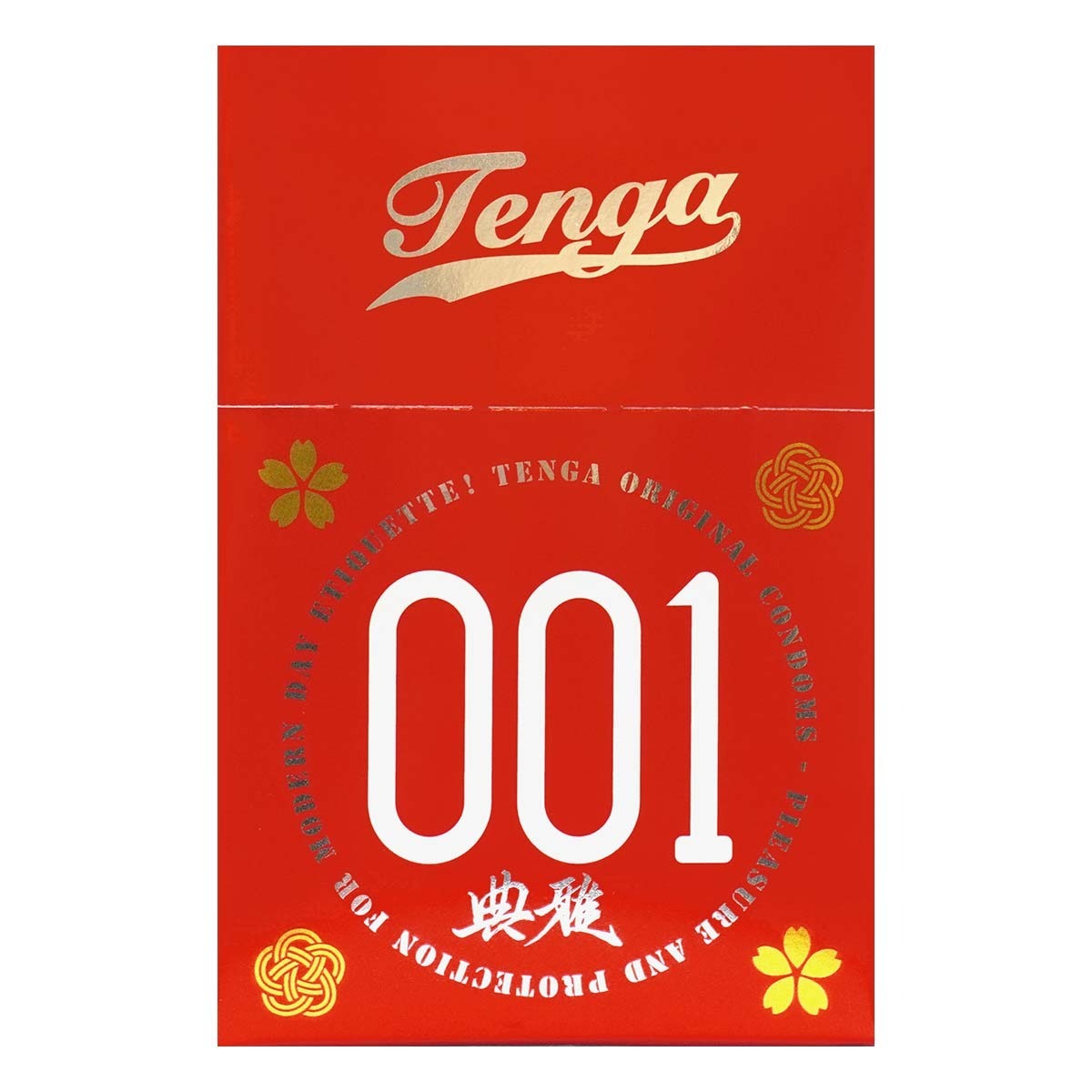 TENGA 典雅 001複合型聚氨酸酯安全套（3片裝）
