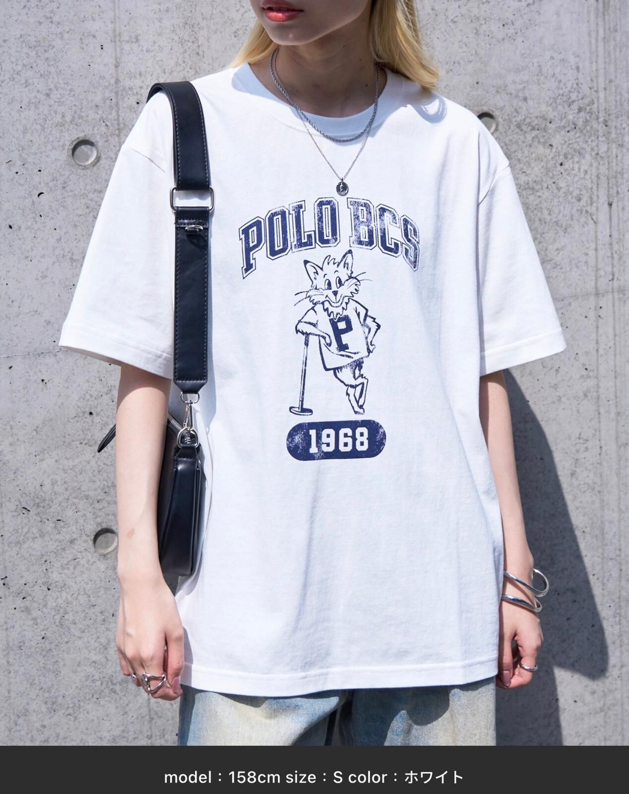 【預購】JN120230 POLO BCS 男女同款印花短袖上衣