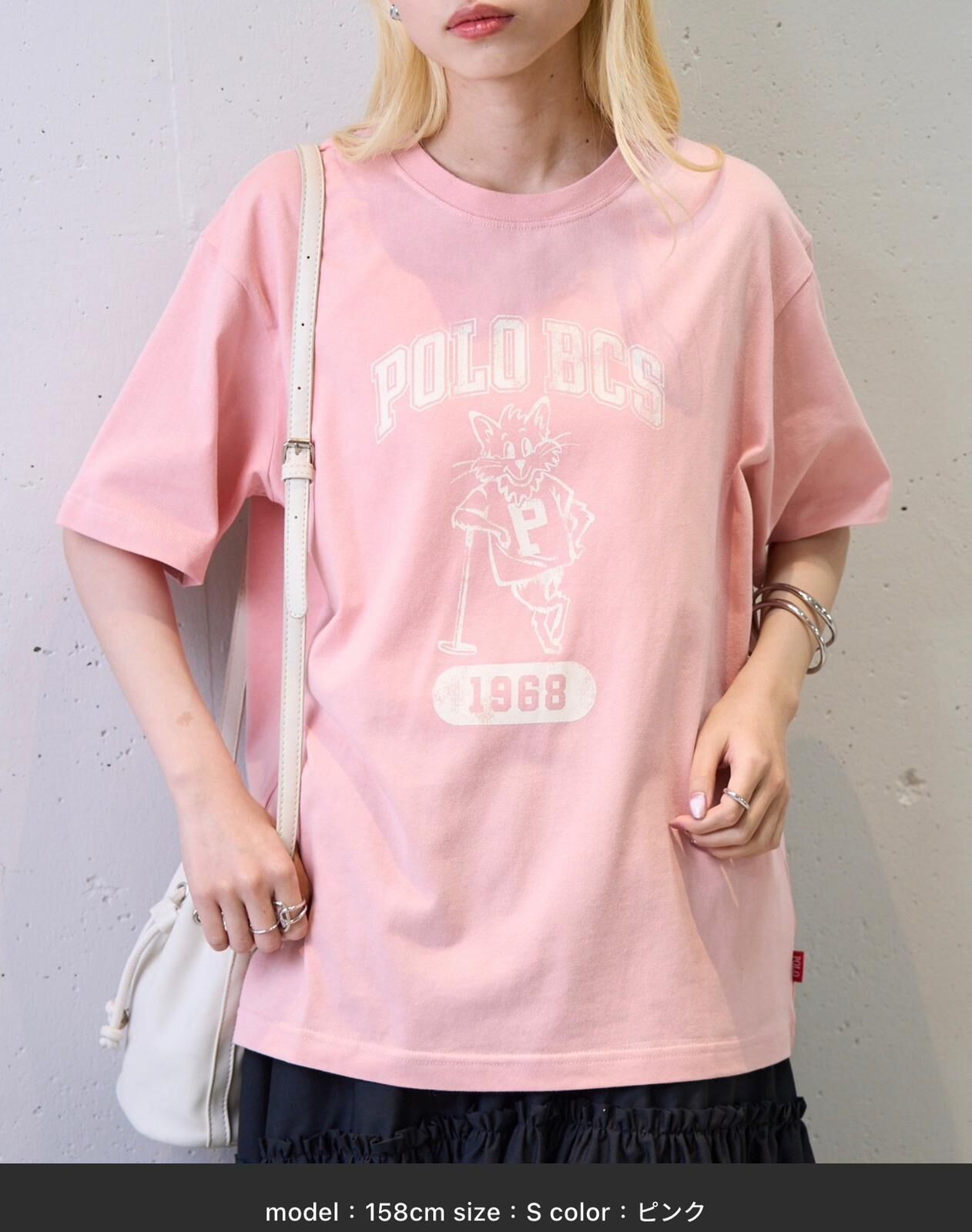 【預購】JN120230 POLO BCS 男女同款印花短袖上衣