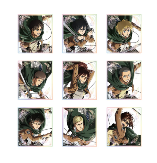 [代購][預訂] 進擊的巨人 Attack on Memory 膠色紙