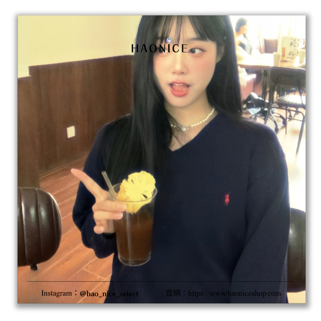 【HAO NICE】高雅質感🙈Polo Ralph Lauren秋冬新品🍁經典刺繡logo V 領 學院風針織毛衣