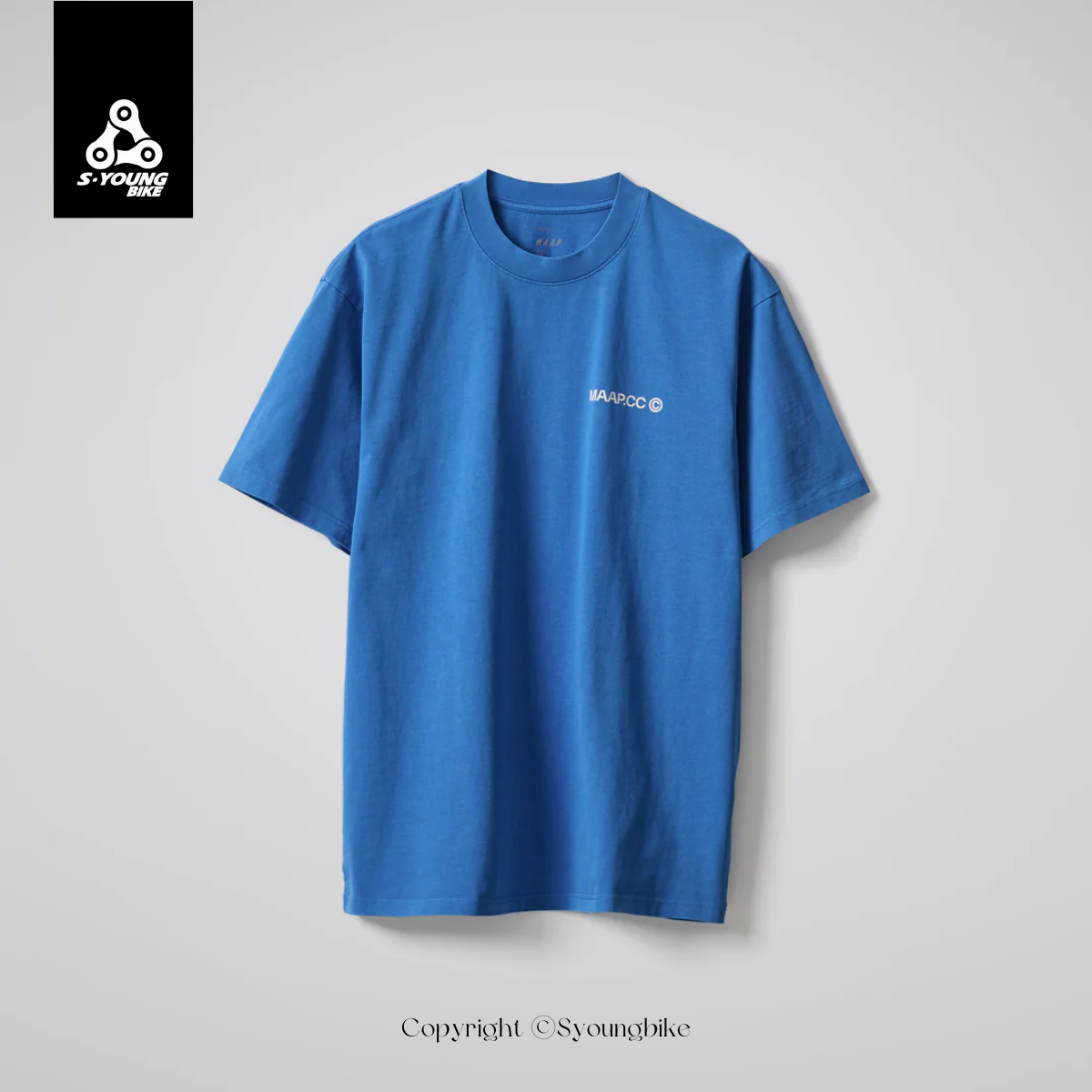 【MAAP】Essentials CC Tee 休閒短T恤 / Sonic Blue 索尼寶藍