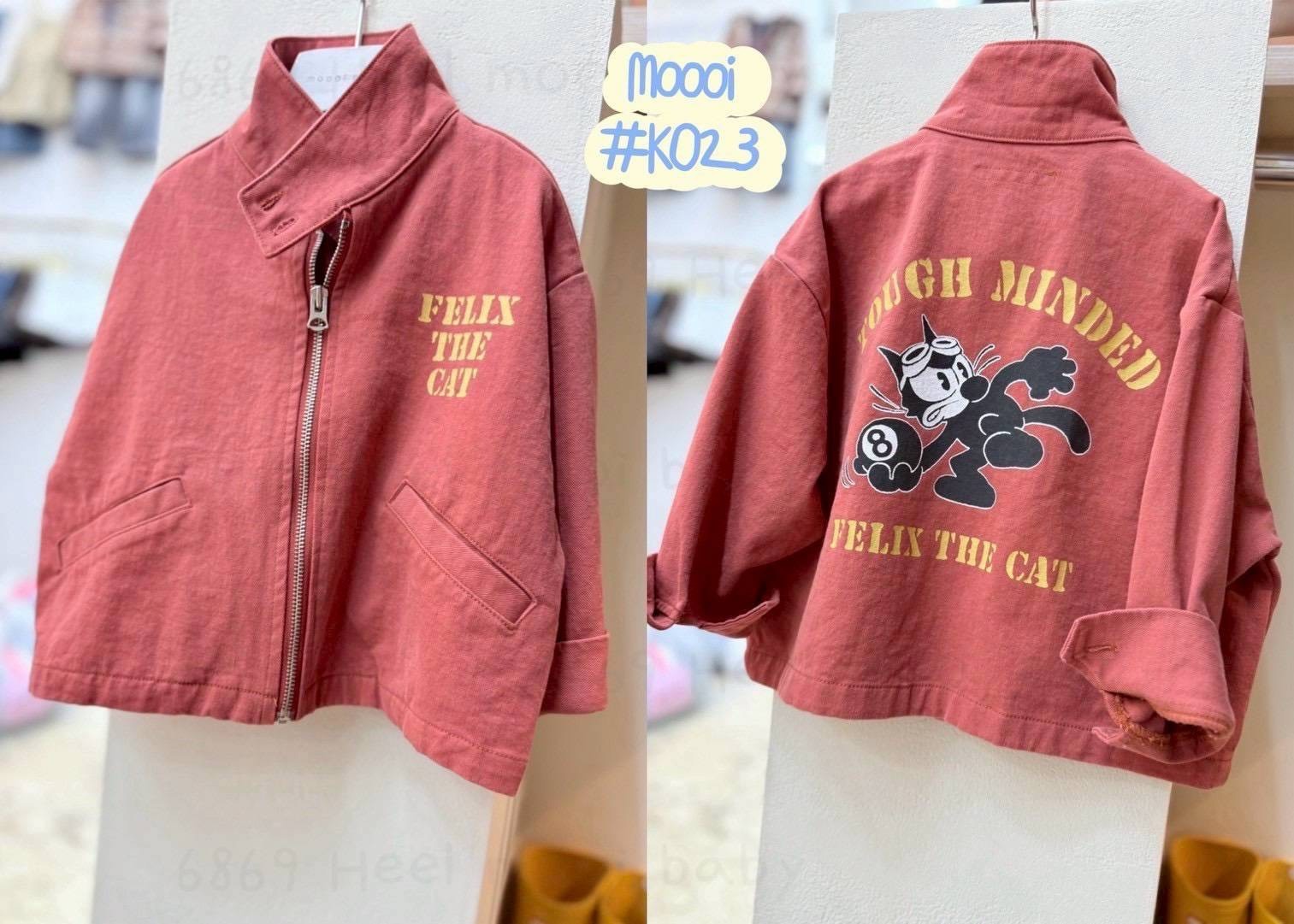 投手貓立領外套