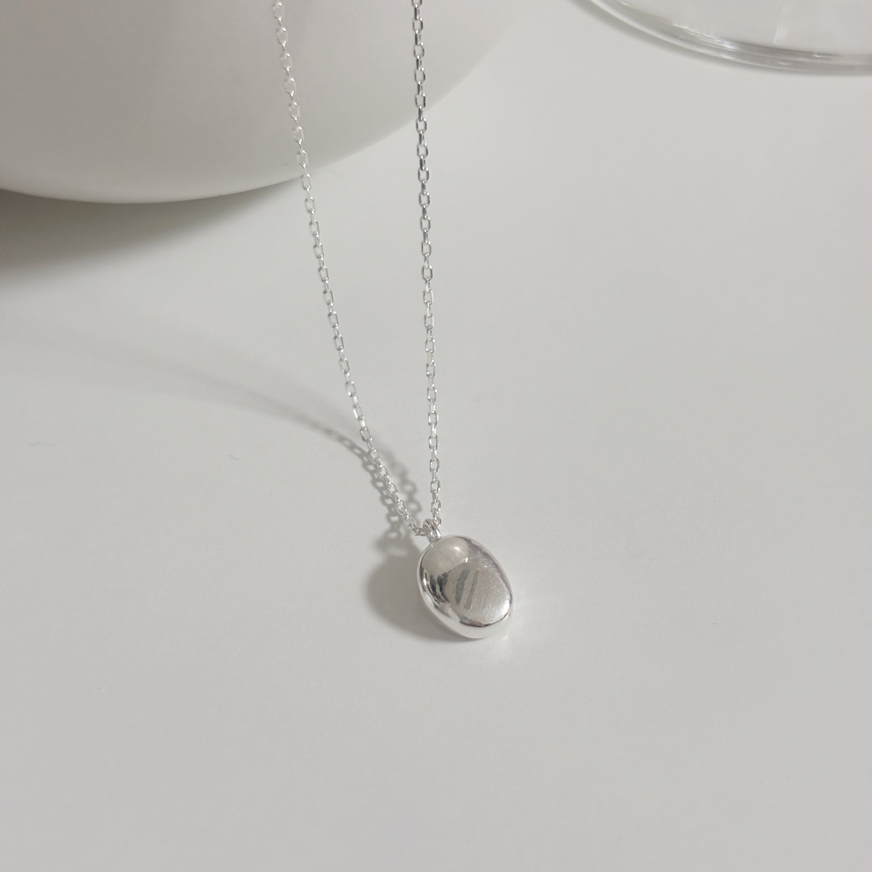 份量感橢圓項鍊