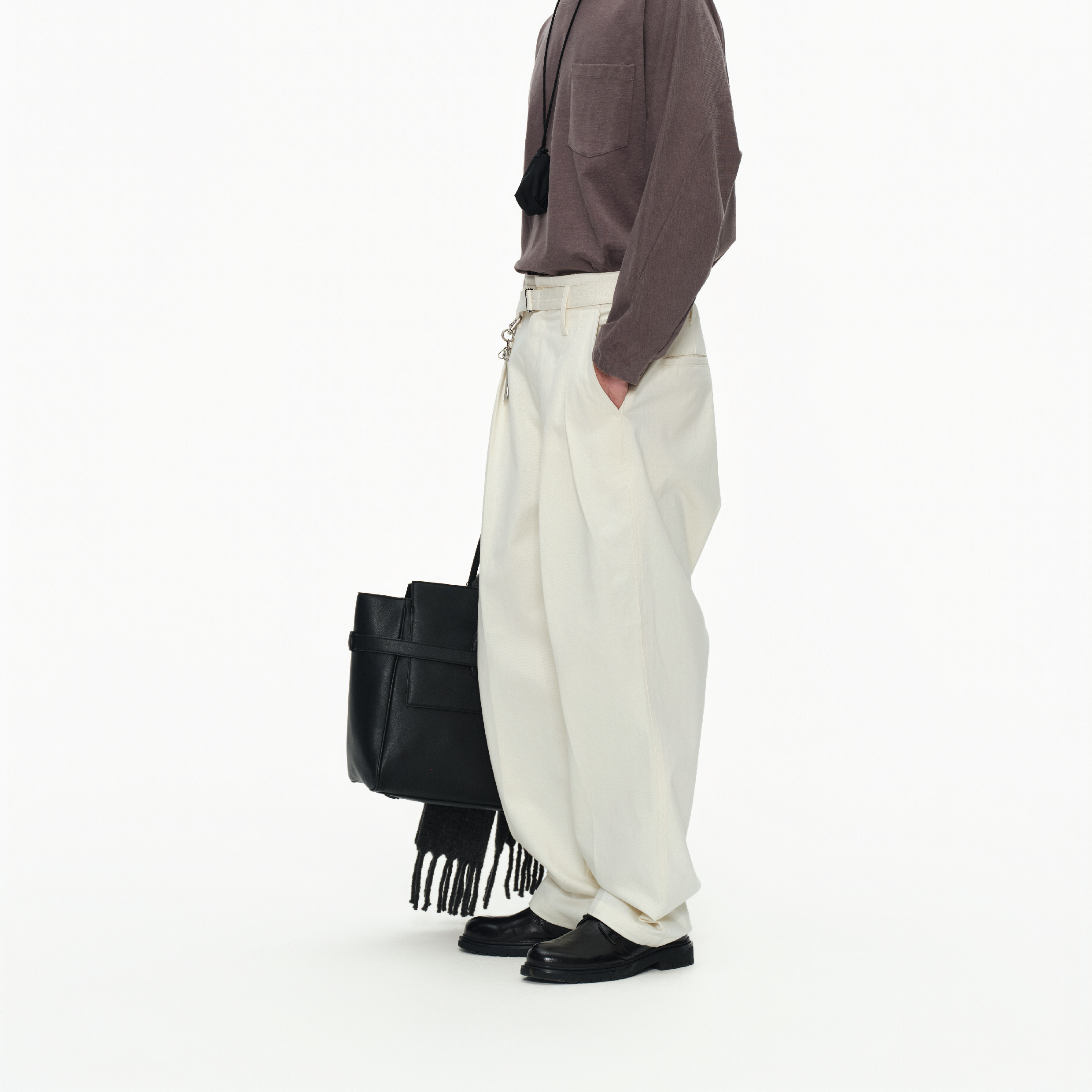 Nord Classic Cotton Belted Pants 純棉腰帶 西裝長褲 [NCP02]