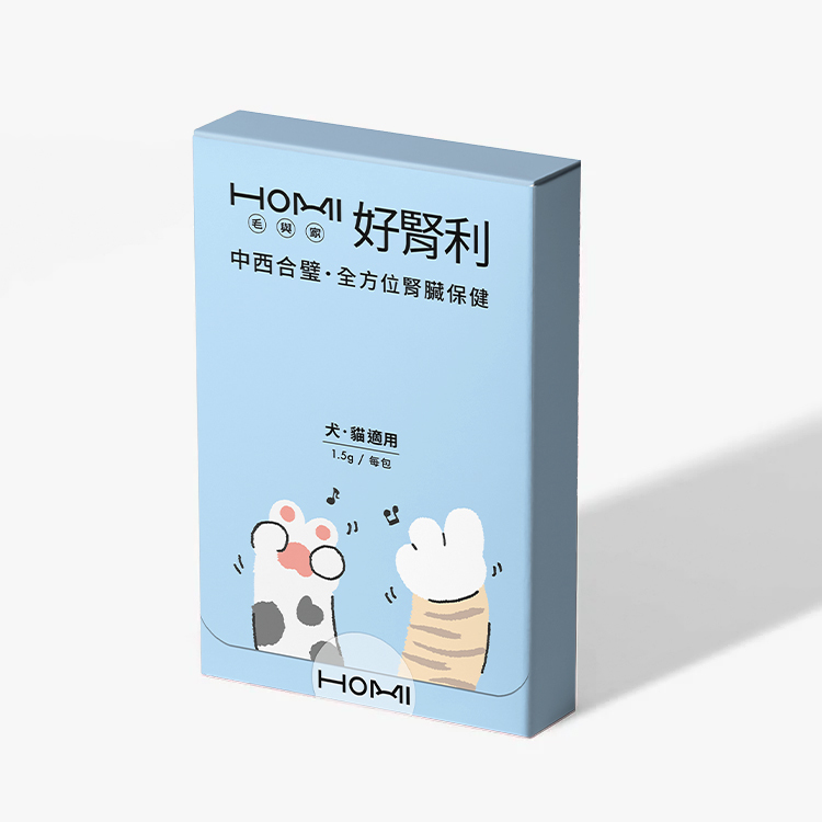 HOMI毛與家 好腎利 腎臟保健粉體驗組｜4入