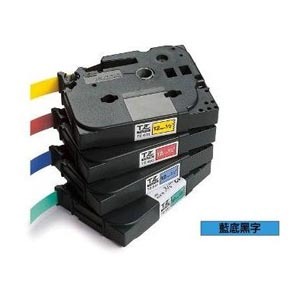 BROTHER TZe-521 9mm x 8M LABEL TAPE (BLACK ON BLUE)(100028021)