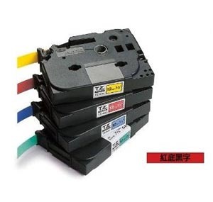 BROTHER TZe-421 9mm x 8M LABEL TAPE (BLACK ON RED)(100028020)