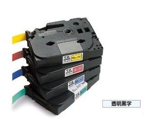 BROTHER TZe-121 9mm x 8M LABEL TAPE (BLACK ON CLEAR)(100028017)