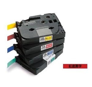 BROTHER TZe-431 12mm x 8M LABEL TAPE (BLACK ON RED)(100028011)
