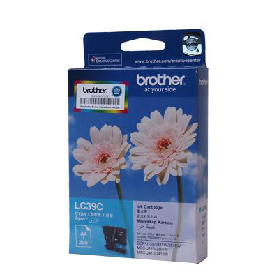 BROTHER LC-39C INK FOR DCP-J125, MFC-J220/J410(101028043)