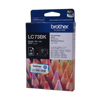BROTHER LC-73 BK INK FOR MFC-J6510DW / J6710DW(101028046)